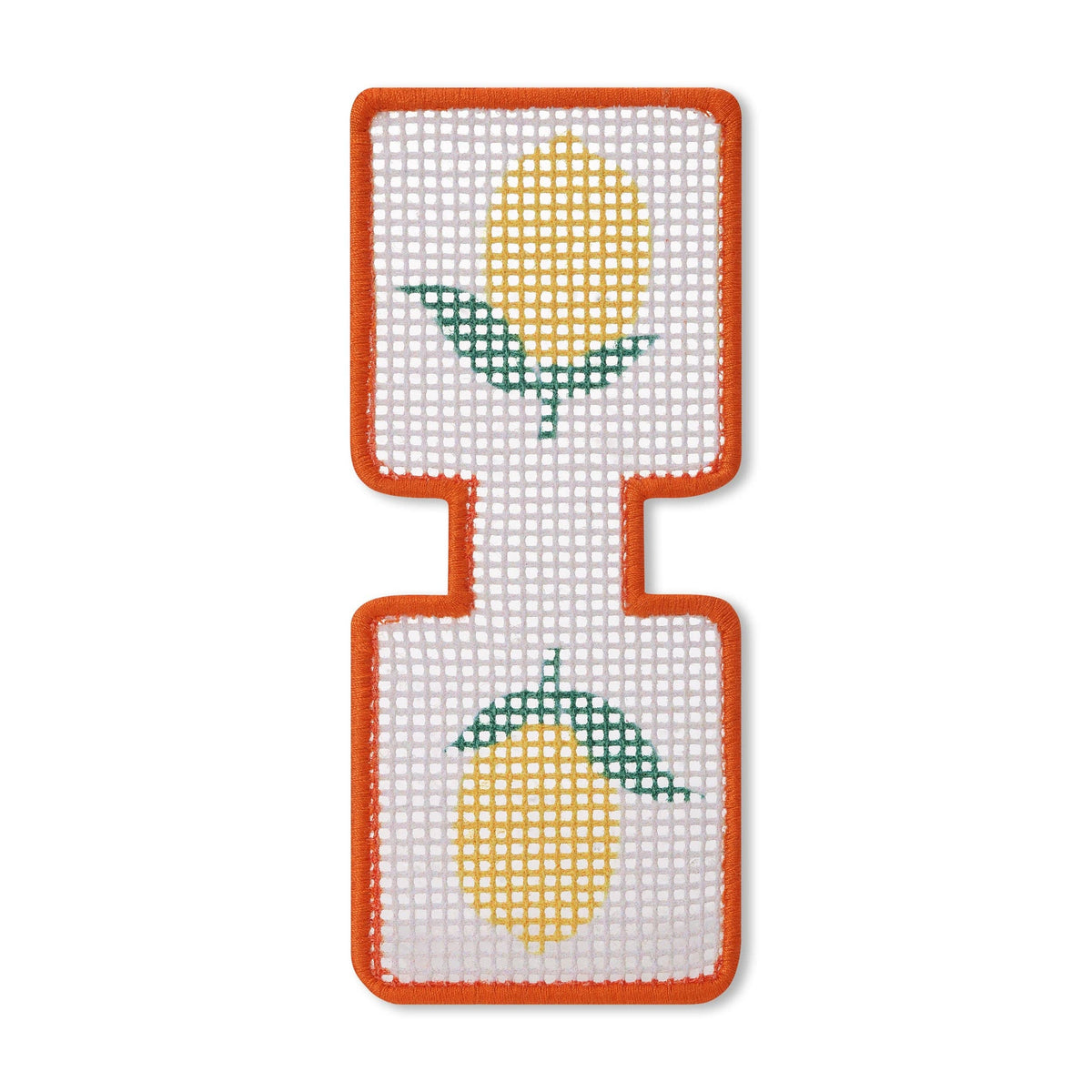 NEEDLEPOINT KEYCHAIN KIT - LEMON