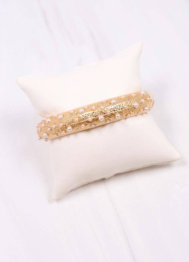 Lenox Pearl Metal Bracelet GOLD