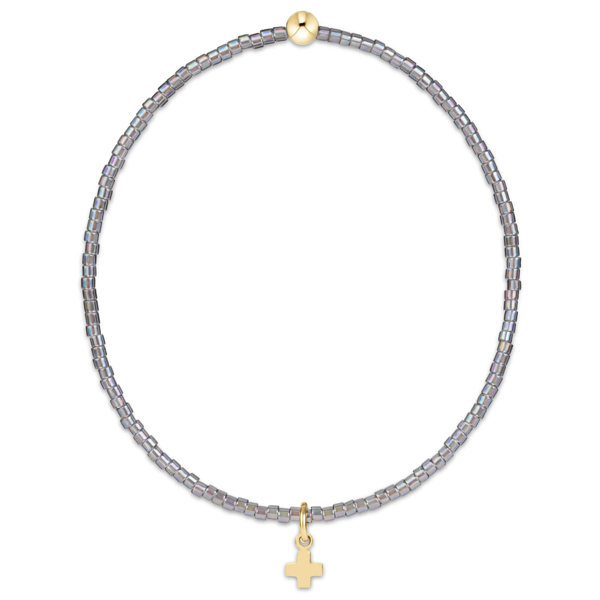 ENEWTON CLASSIC MORNING MIST SIGNATURE SMALL CROSS CHARM