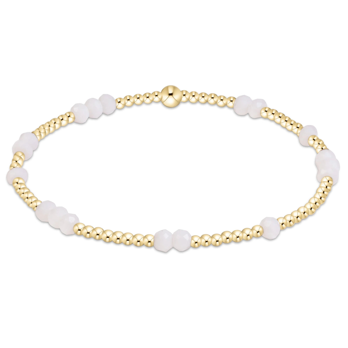 ENEWTON GAMEDAY FLIRTY HOPE UNWRITTEN BRACELET WHITE