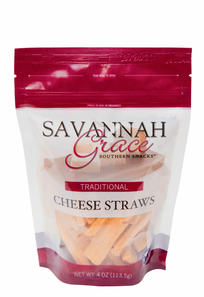 TRADITIONAL CHEESE STRAWS 4 OZ BAG***