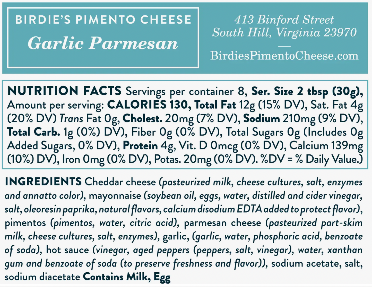 BIRDIE'S PIMENTO CHEESE