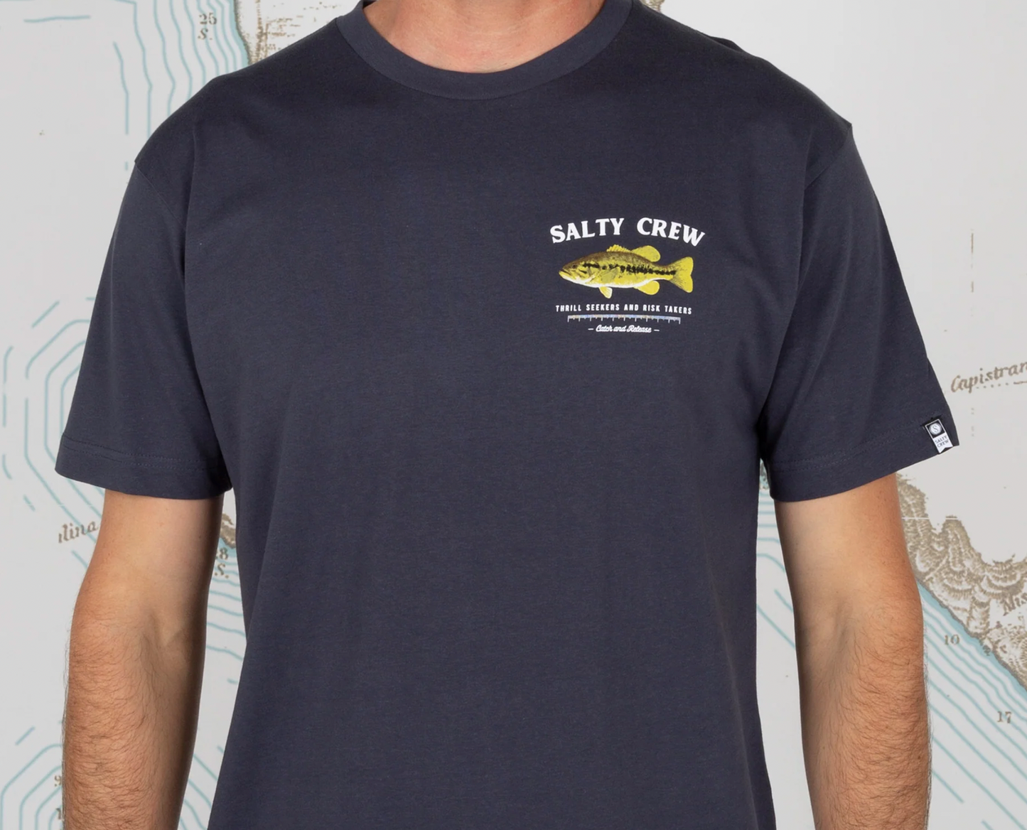 SALTY CREW BIGMOUTH HARBOR BLUR S/S PREMIUM TEE