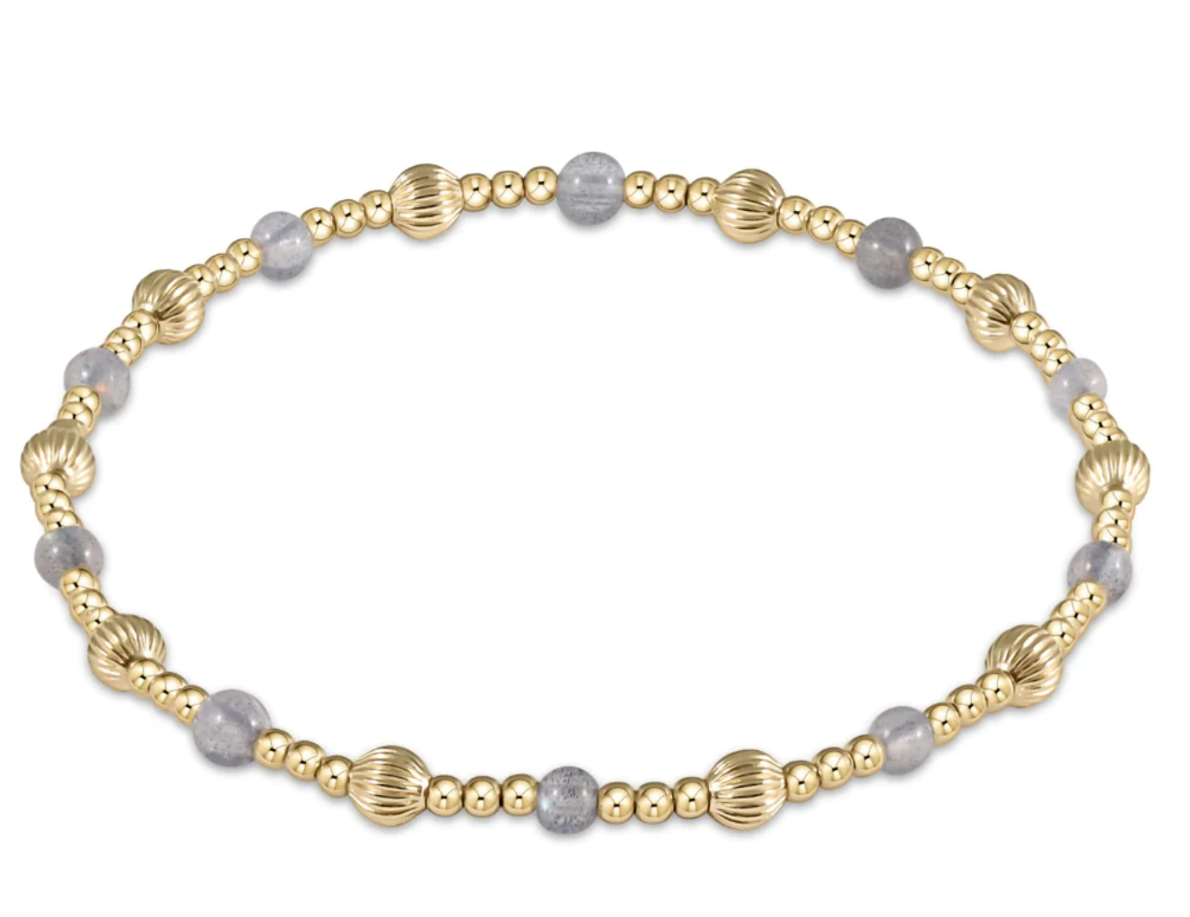 ENEWTON Dignity Sincerity Pattern 4mm Bead Bracelet - Labradorite***