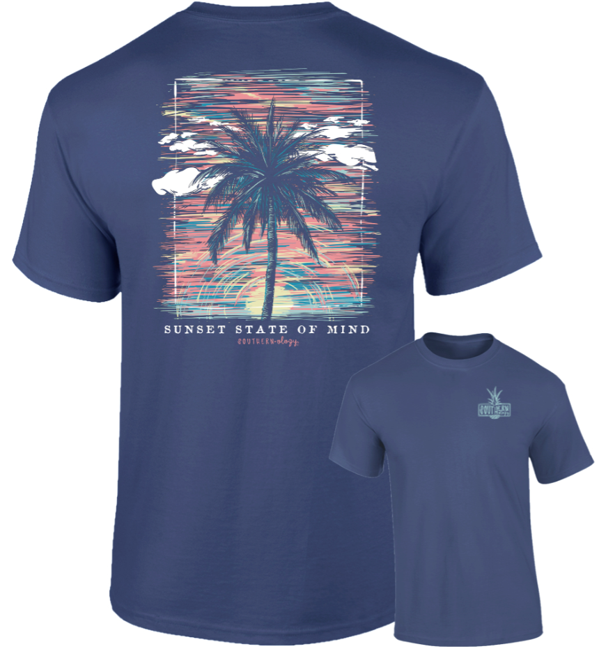 PALM SUNSET SHORT SLEEVE