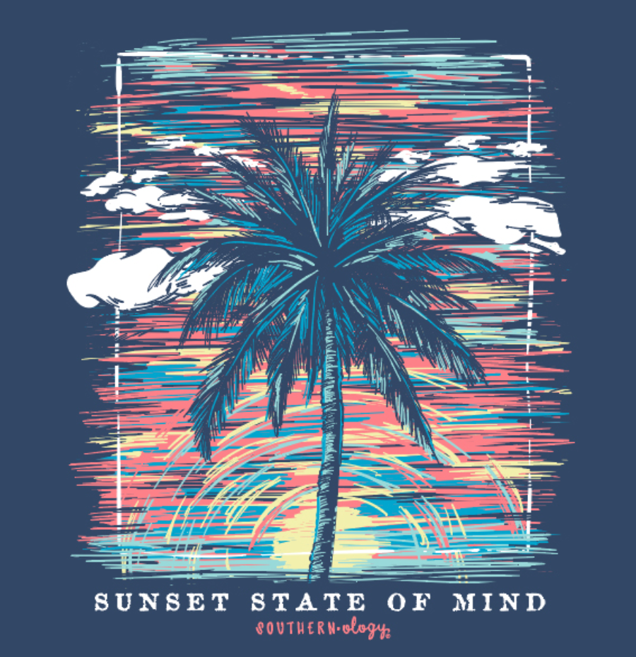 PALM SUNSET SHORT SLEEVE