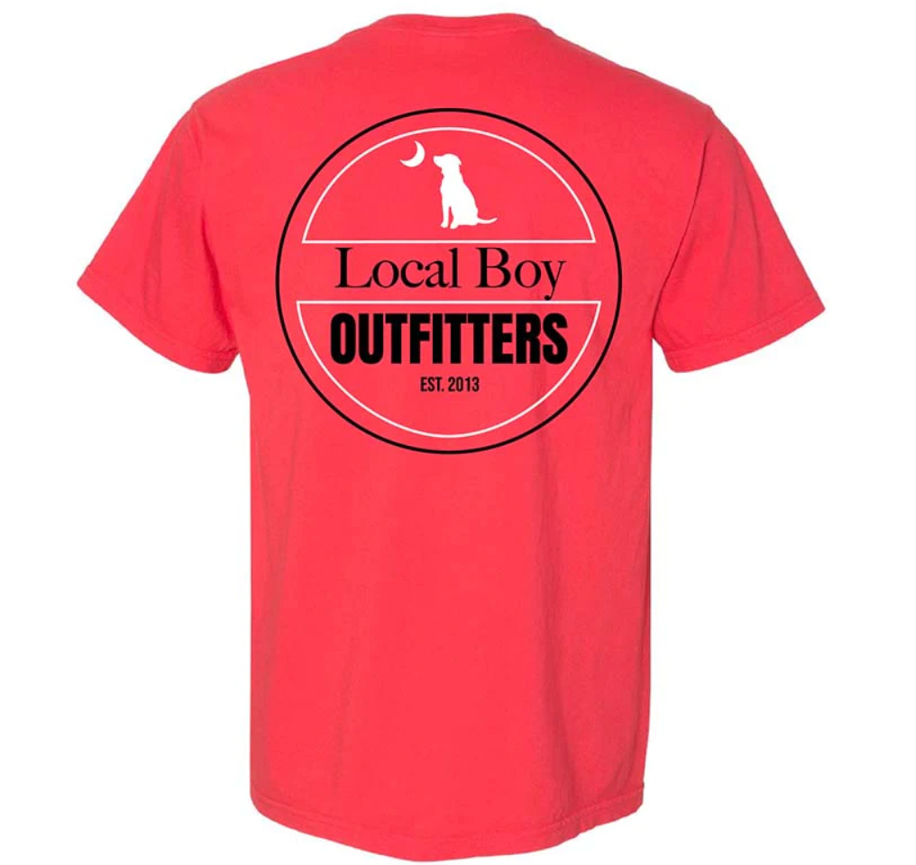 LOCAL BOY OUTFITTERS CROWLER PAPRIKA SHORT SLEEVE **