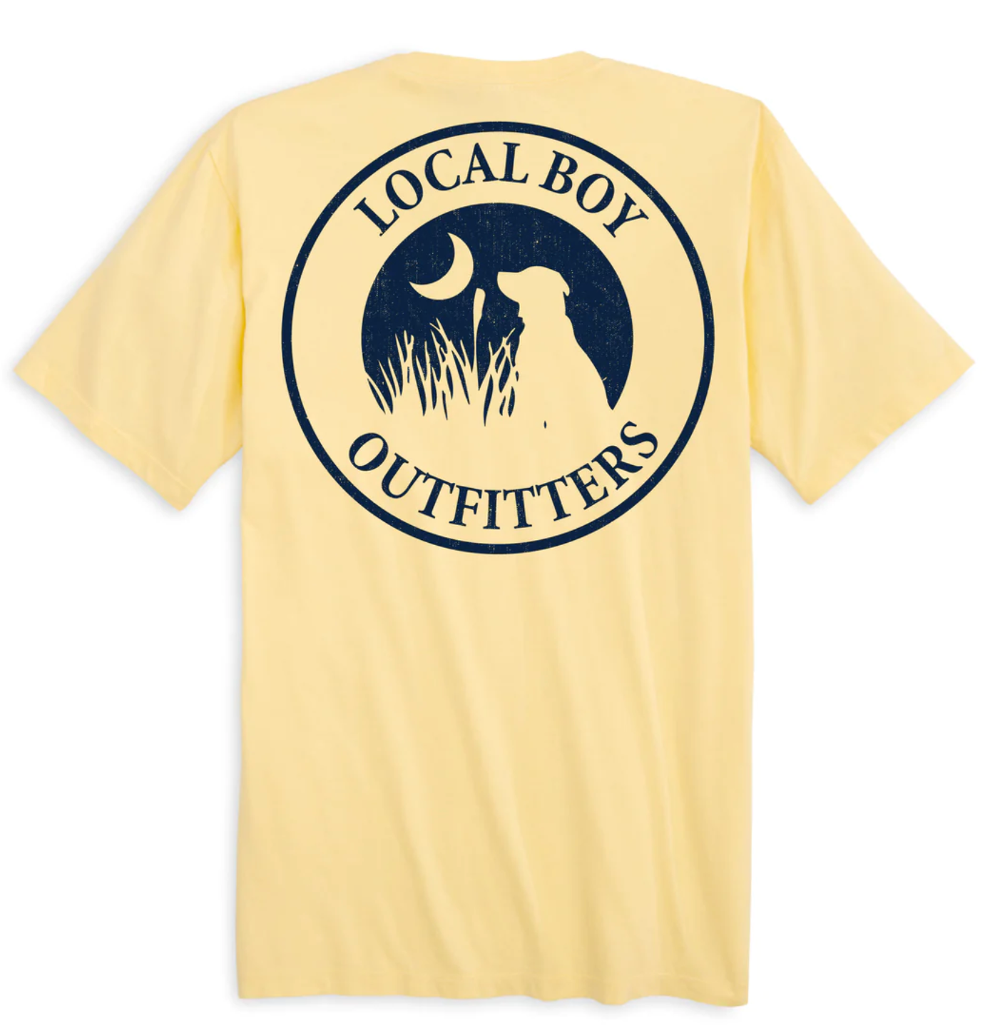 LOCAL BOY OUTFITTERS ORIGINAL LOGO BANANA SHORT SLEEVE***