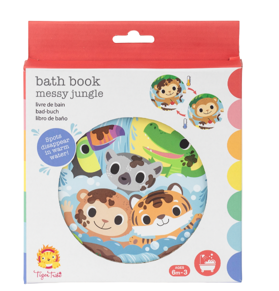 MESSY JUNGLE BATH BOOK