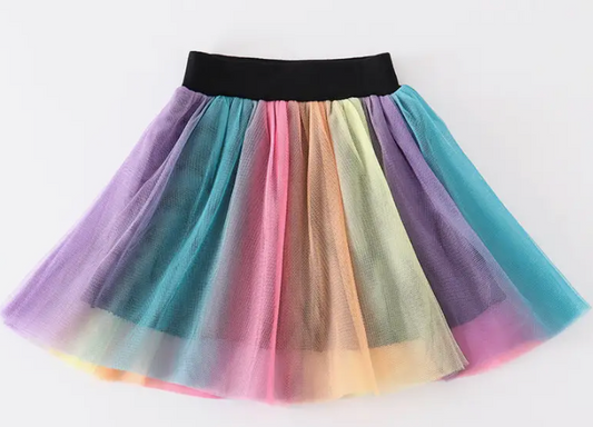 RAINBOW GIRL TUTU SKIRT