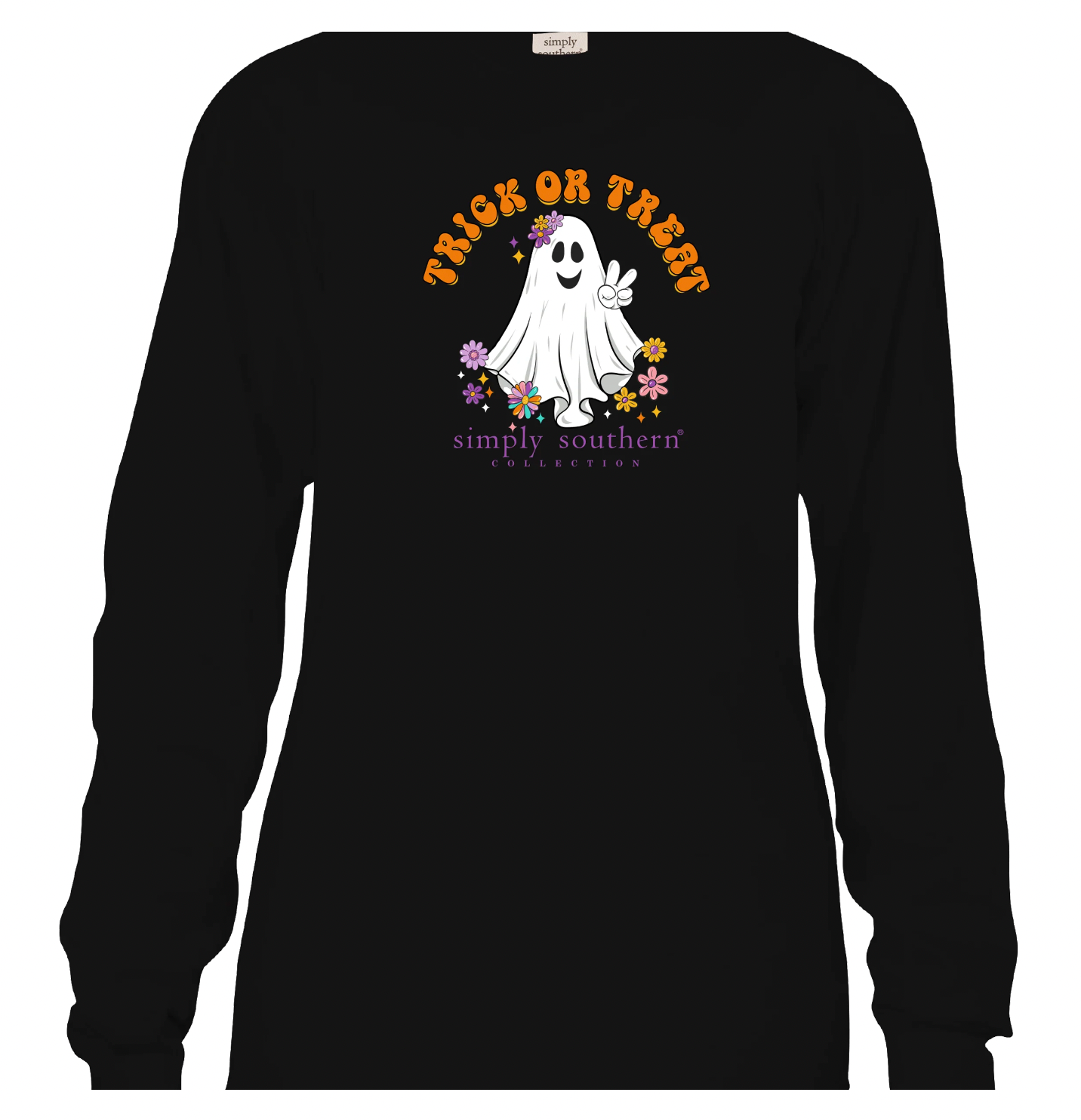 SIMPLY SOUTHERN TRICK OR TREAT LONG SLEEVE YOUTH