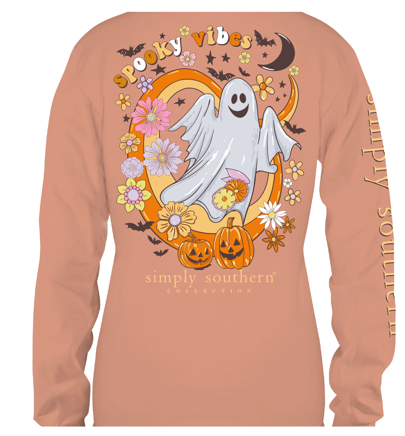 SIMPLY SOUTHERN SPOOKY YOUTH LONG SLEEVE