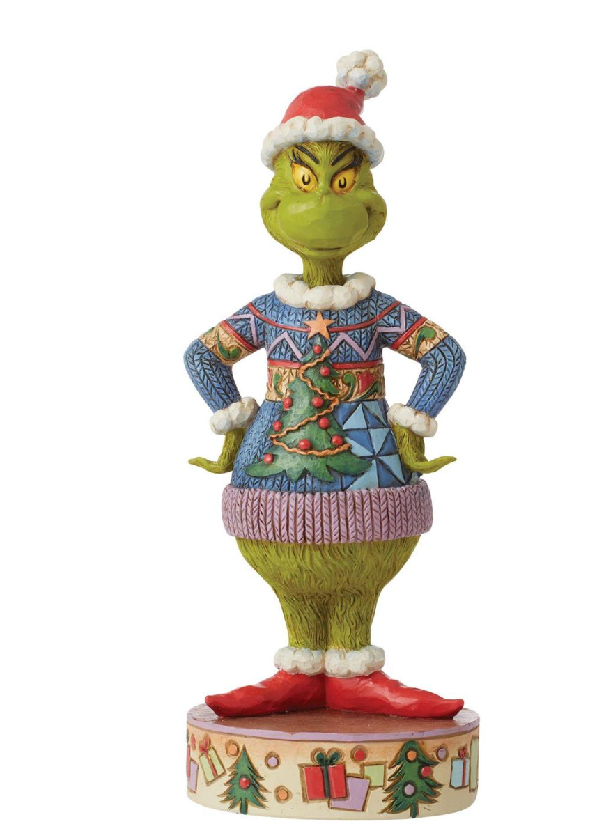 GRINCH WEARING UGLY SWEATER