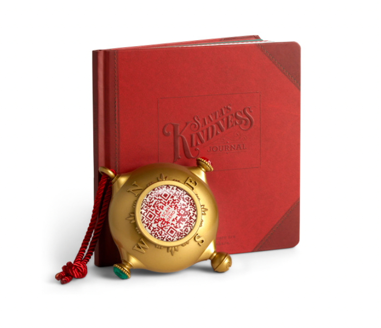 SANTA'S KINDNESS ORNAMENT & JOURNAL