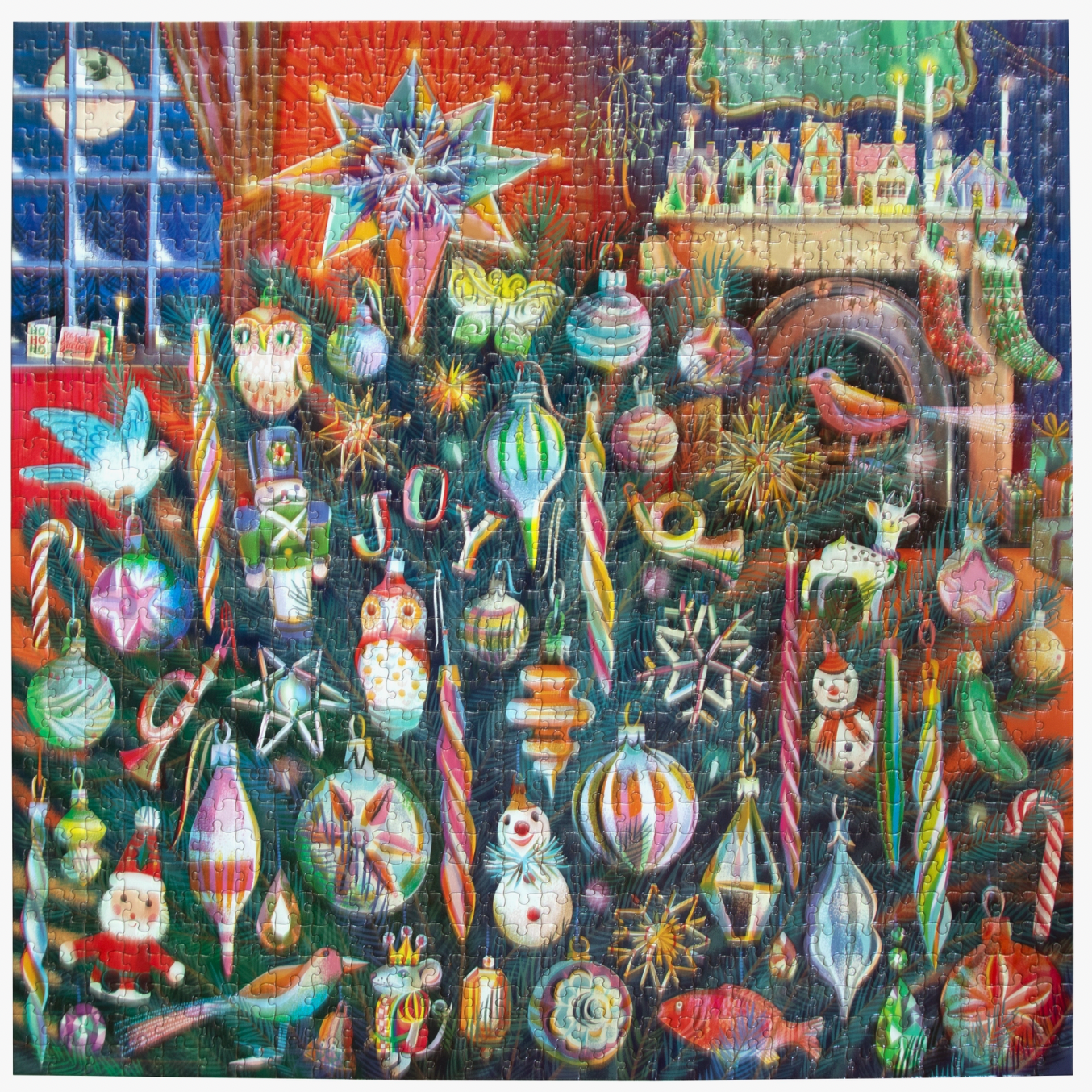HOLIDAY ORNAMENTS 1000 PIECE PUZZLE