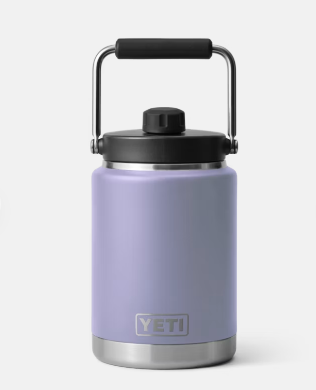 YETI RAMBLER HALF GALLON JUG COSMIC LILAC