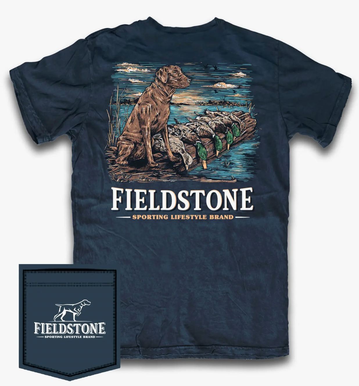 FIELDSTONE DOG & DUCKS