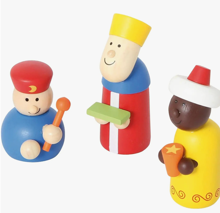 SMALL FOOT WOODEN MANGER SET
