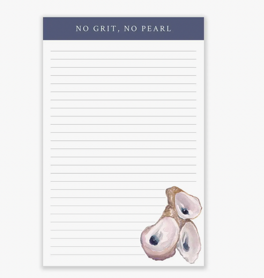 OYSTER GRIT NOTEPAD