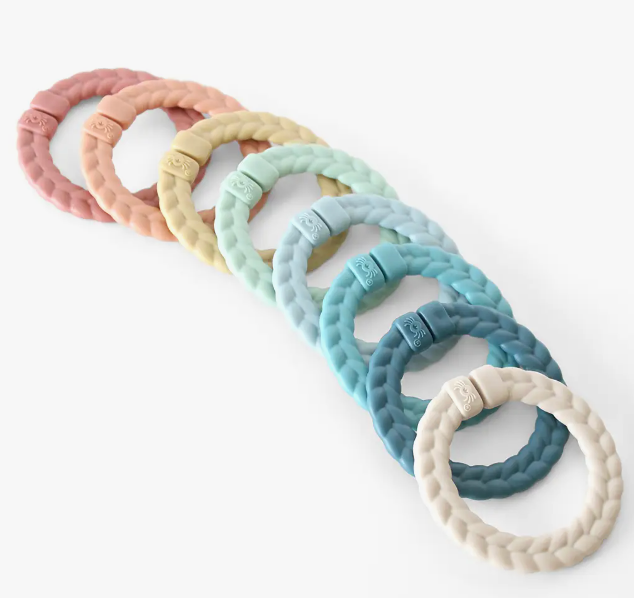 BITZY BESPOKE ITZY RINGS LINKING RING SET RAINBOW