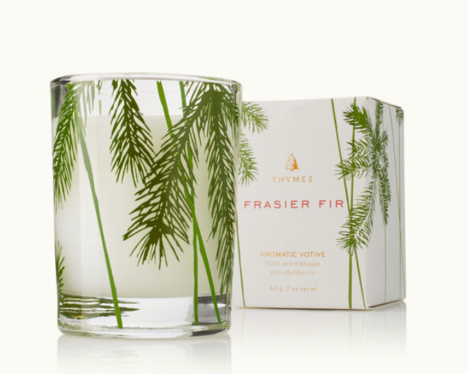 FRASIER FIR PINE NEEDLE VOTIVE CANDLE