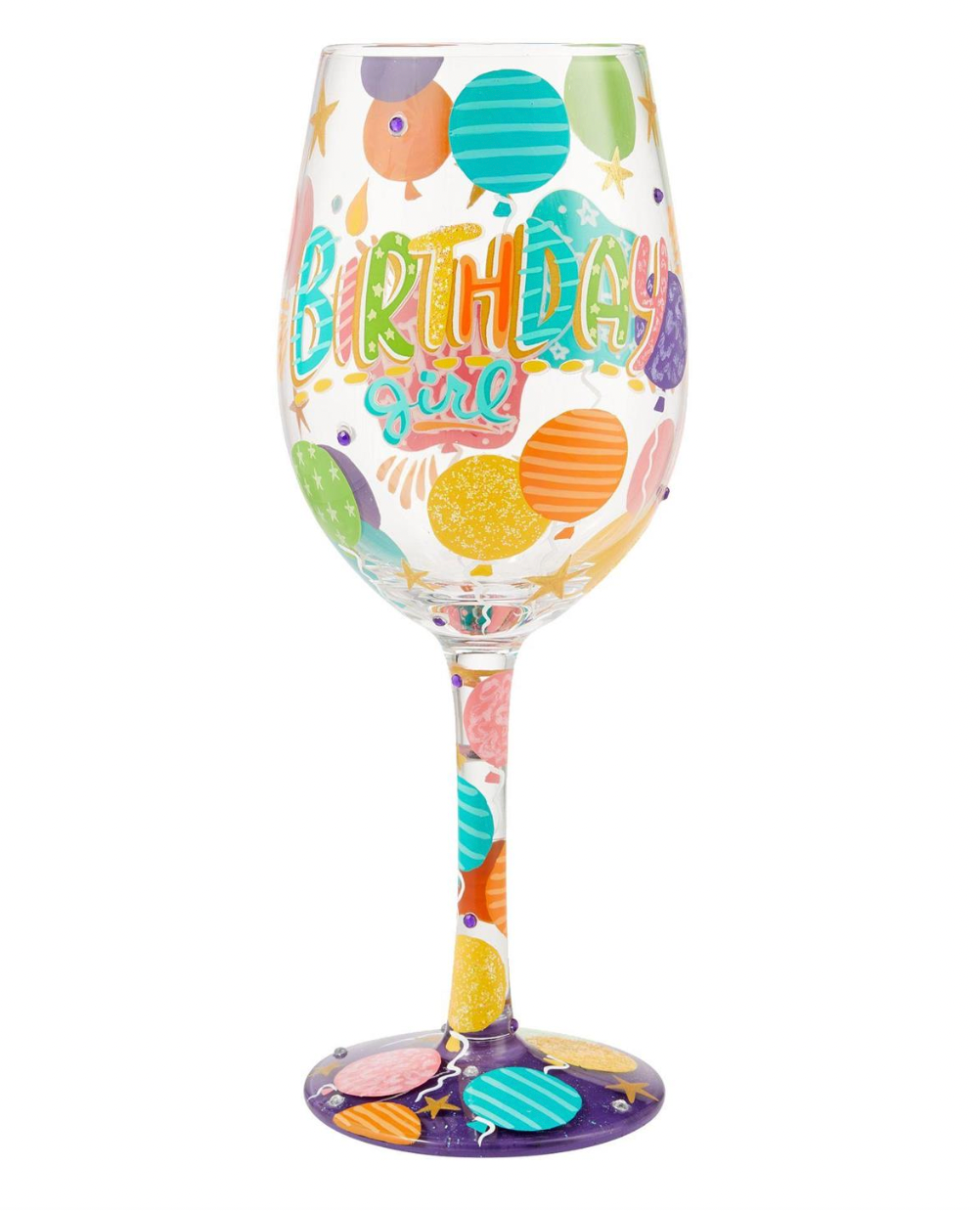 LOLITA BIRTHDAY GIRL WINE GLASS