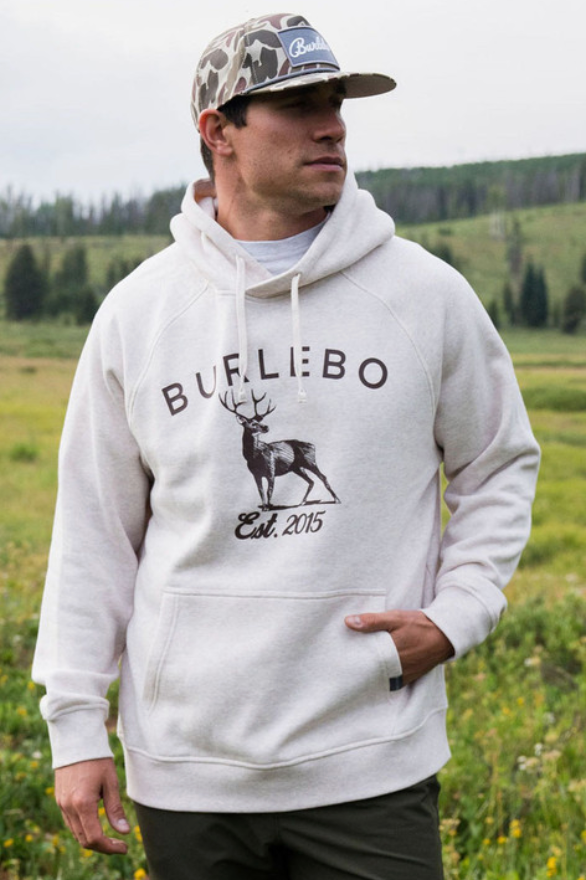 BURLEBO MEN'S EST 2015 DEER FLEECE