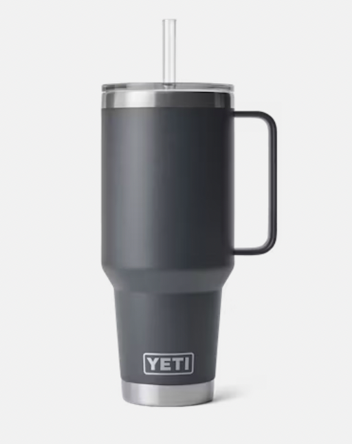 Yeti Rambler 35 oz Straw Mug - Charcoal