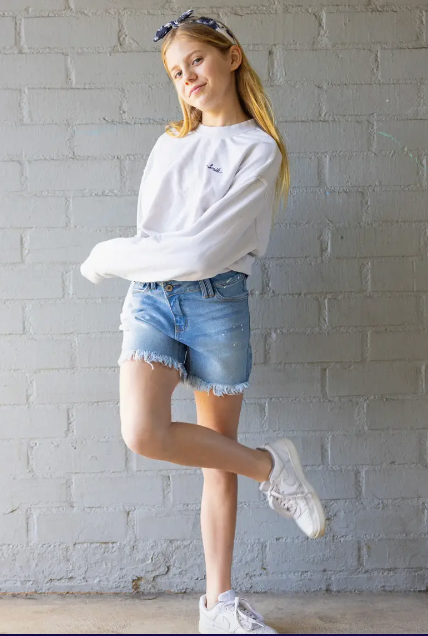 YOUTH HIGH RISE SHORTS
