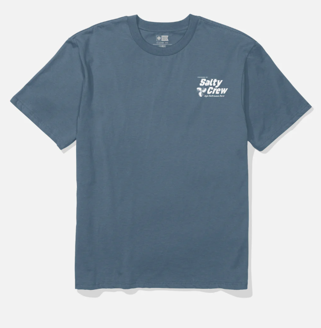 SALTY CREW PROPS CLASSIC SS TEE SLATE