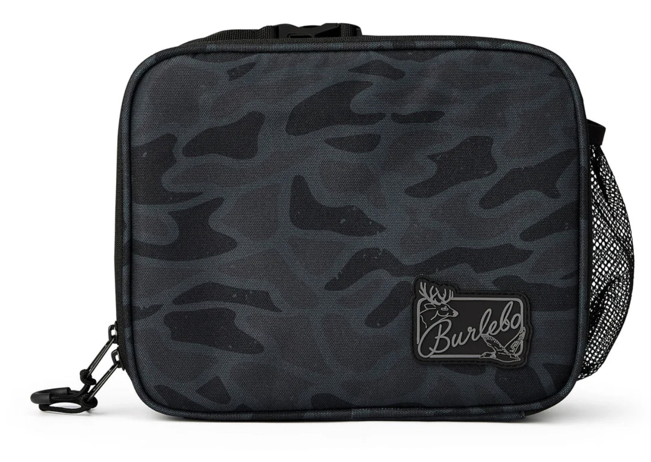 BURLEBO BLACK CAMO LUNCH BOX