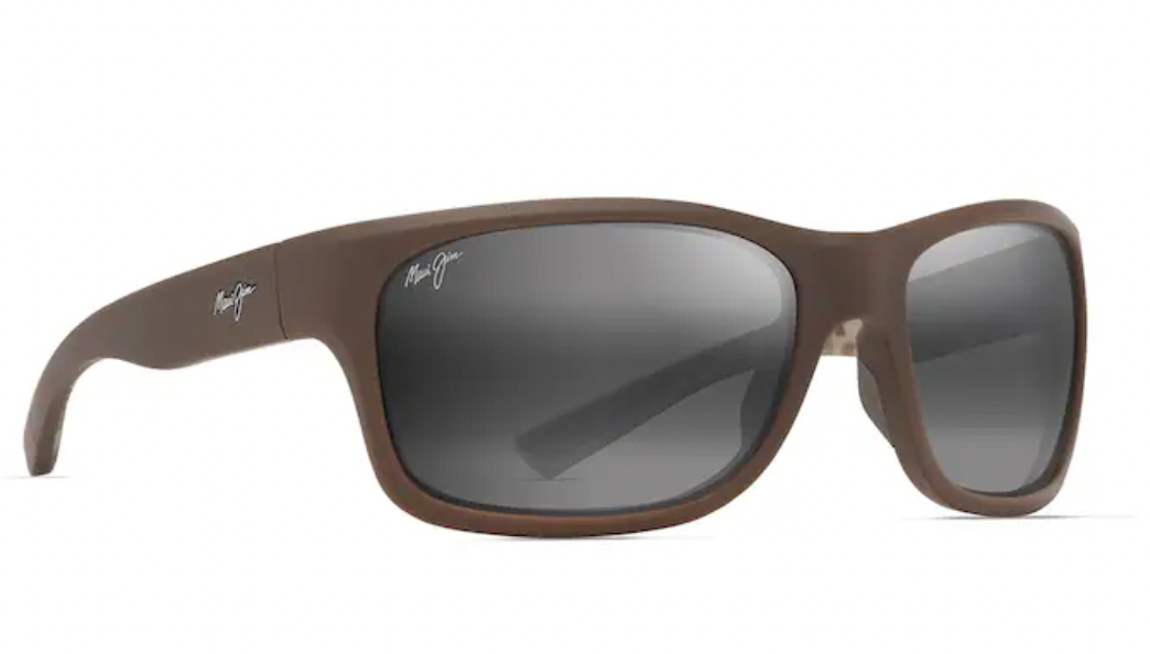 MAUI JIM GREW ANO NUI MATTE BROWN W/BROWN CAMO IN