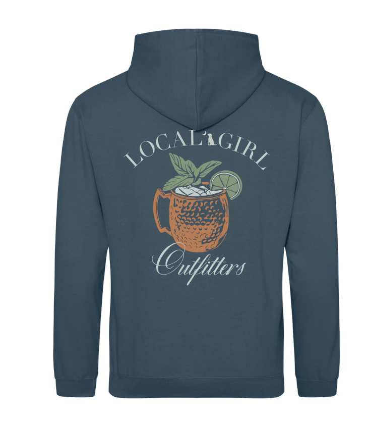 LOCAL GIRL MULE AIRFORCE BLUE