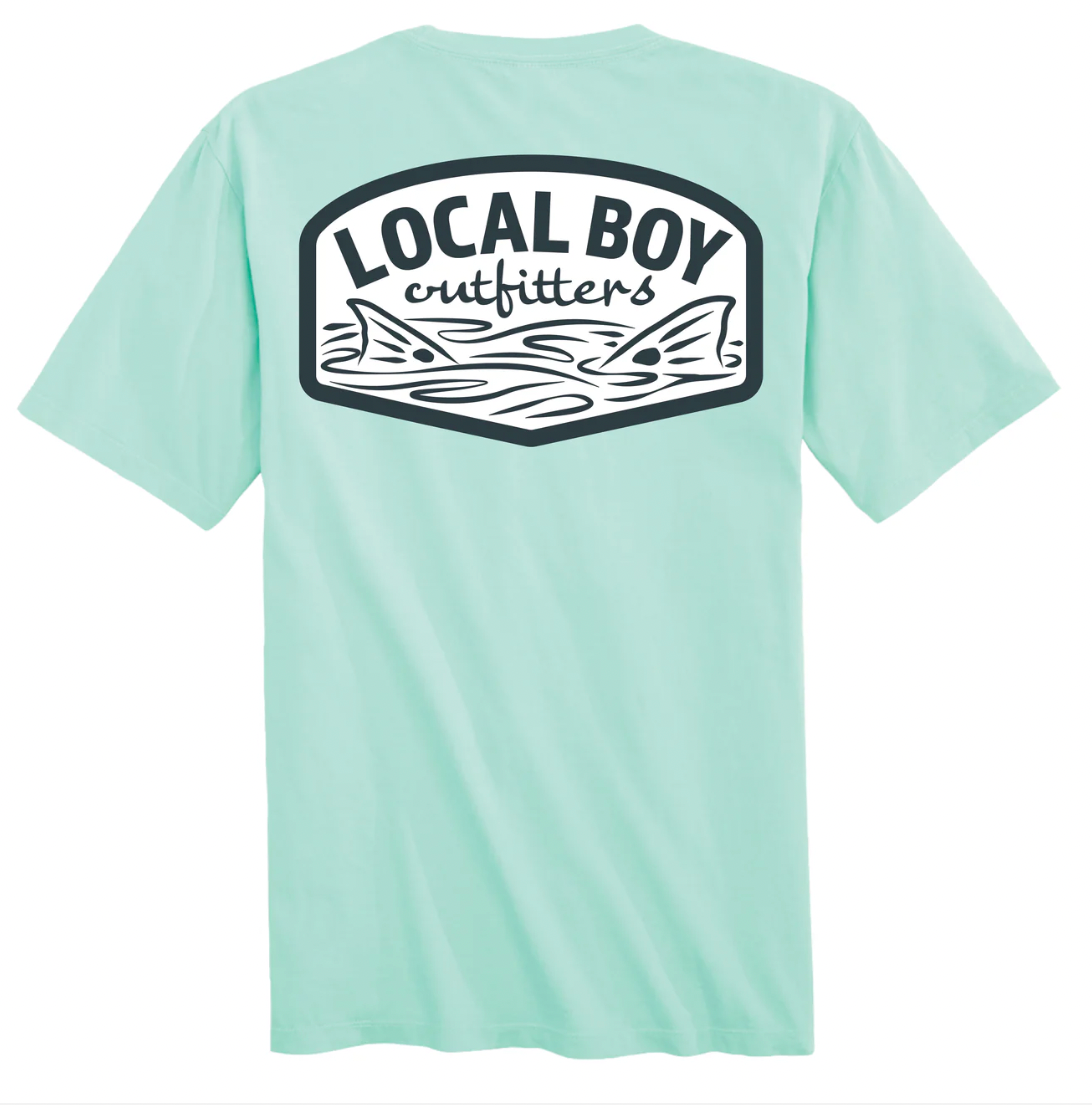 LOCAL BOY OUTFITTERS FISH TAILS SS TEE ISLAND REEF