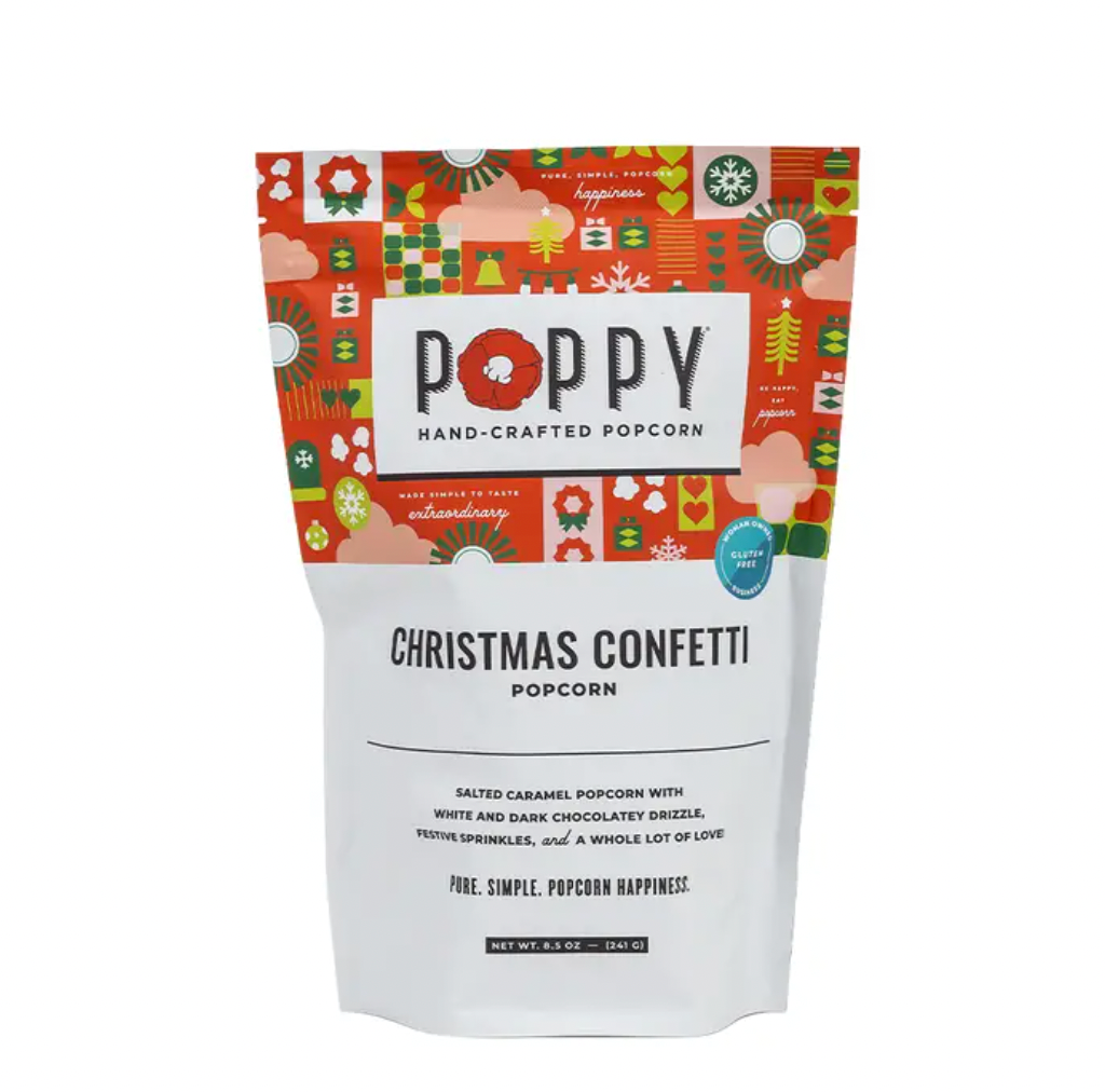 POPPY CHRISTMAS CONFETTI POPCORN
