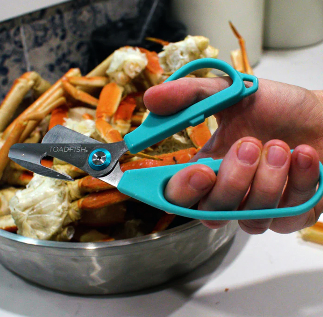 TOADFISH CRAB ZIPPER STAINLESS CRAB SHEARS