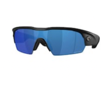 COSTA PILOTHOUSE PRO MATTE BLACK BLUE MIRROR SUNGLASSES 580P
