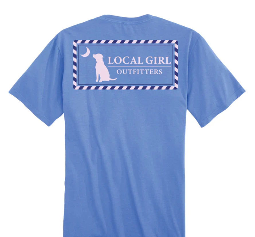 LOCAL GIRL ROPE PLATE MARINA SHORT SLEEVE