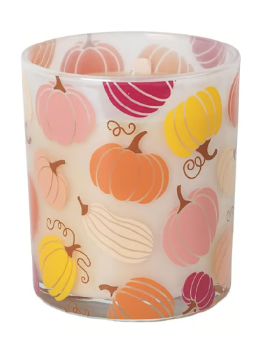 SWEET GRACE PUMPKIN DECAL CANDLE