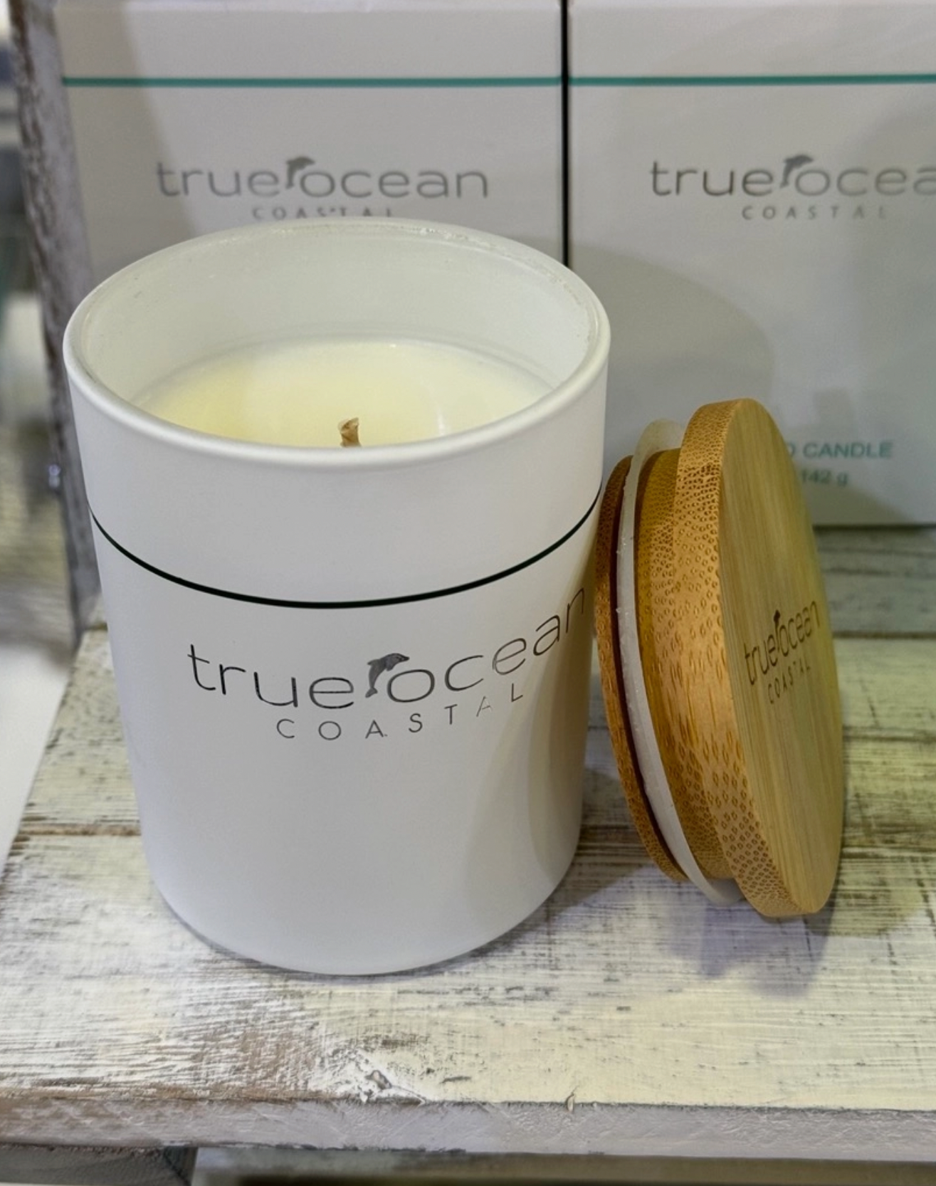 TRUE OCEAN COASTAL SCENTED CANDLE 5 OZ