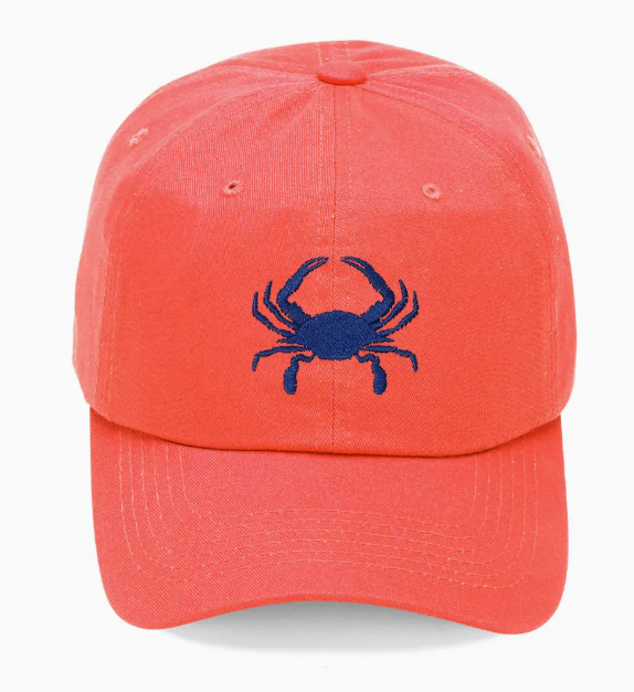 CRAB EMROIDERED CAP