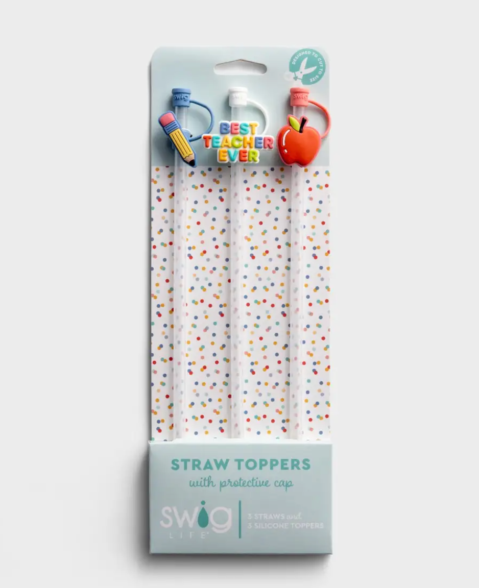 SWIG STRAW TOPPER SET