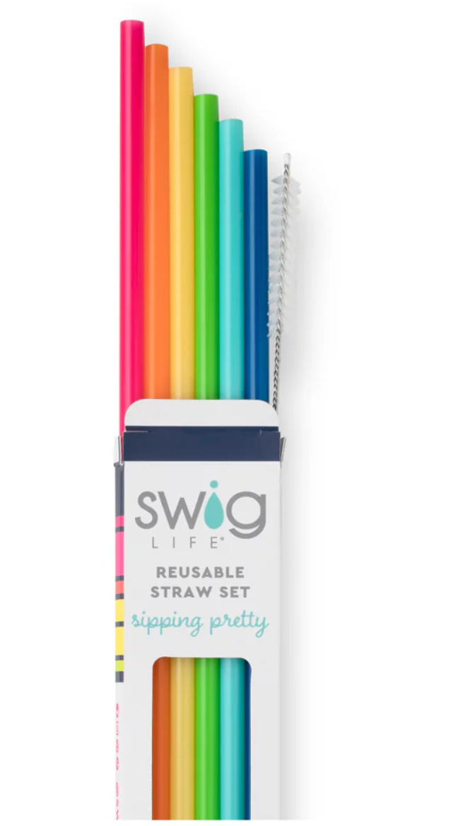 SWIG REUSABLE STRAW SET