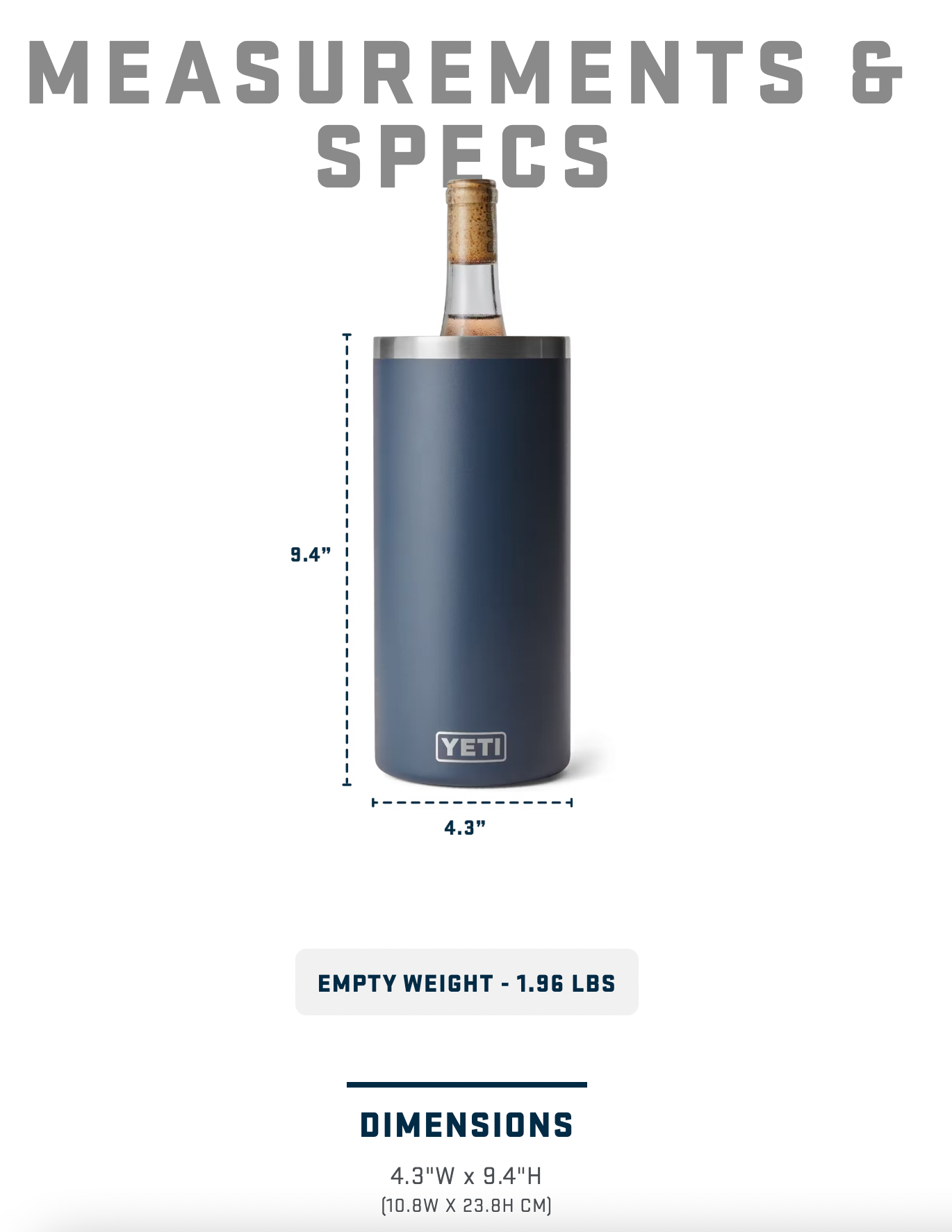 YETI WINE CHILLER