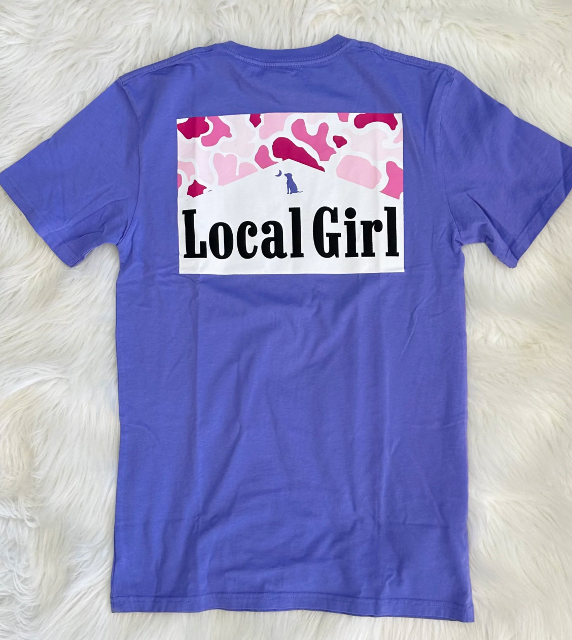 LOCAL GIRL SMOKED PINK LOCALFLAGE VIOLET