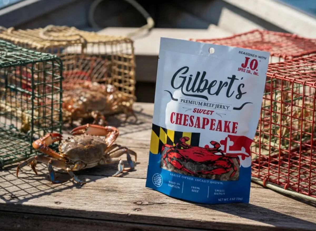 GILBERT'S SWEET CHESAPEAKE BEEF JERKY 2 OZ BAG