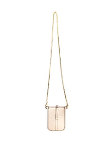 LILLY PULITZER CROSSBODY PHONE WALLET GOLD