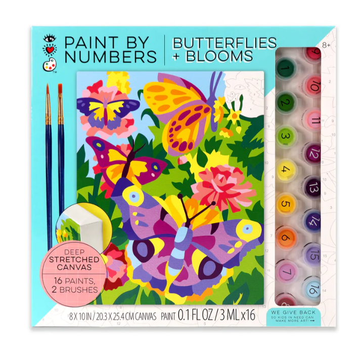PAINT BY NUMBER BUTTERFLIES