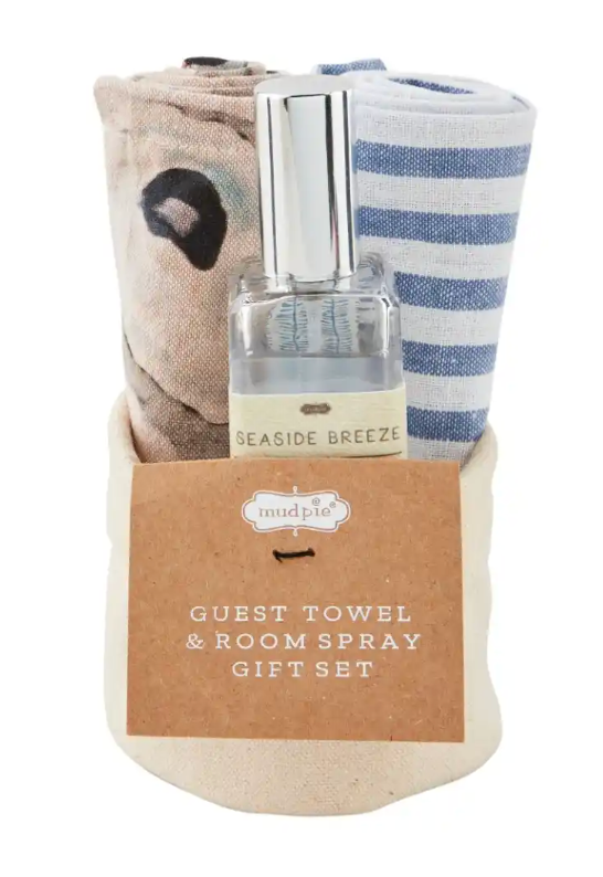 OYSTER ROOM SPRAY TOWEL SET