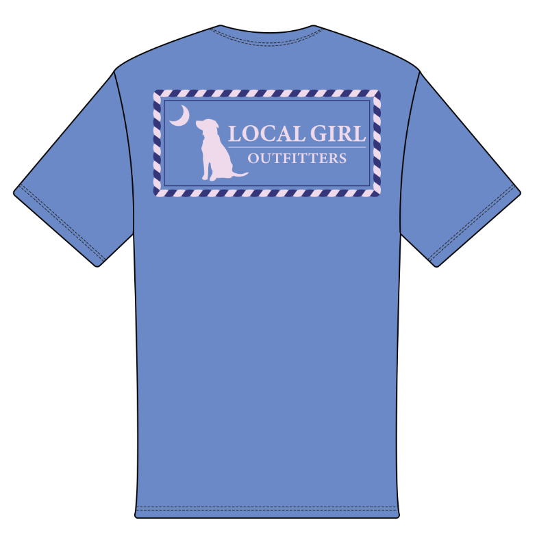 LOCAL GIRL ROPE PLATE MARINA SHORT SLEEVE